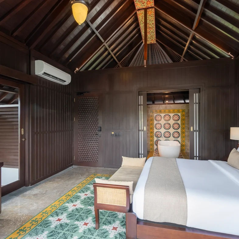 One Bedroom Duplex Villa - Bedroom Wide