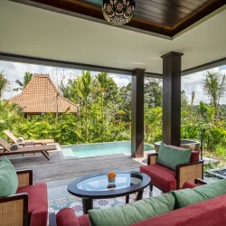 One Bedroom Duplex Villa - Pool Area