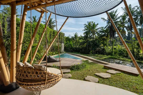 Bambooscape Pool view