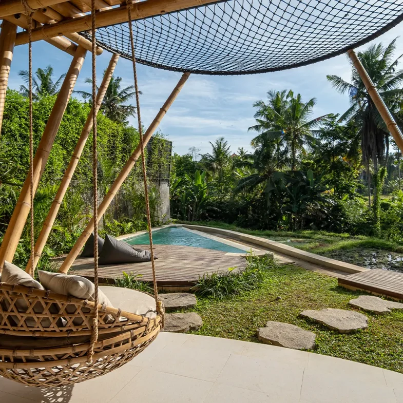 Bambooscape Pool view