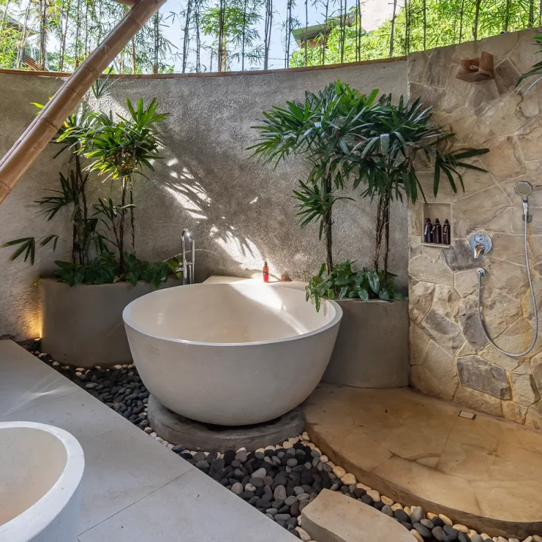 Bathroom Bambooscape ubud