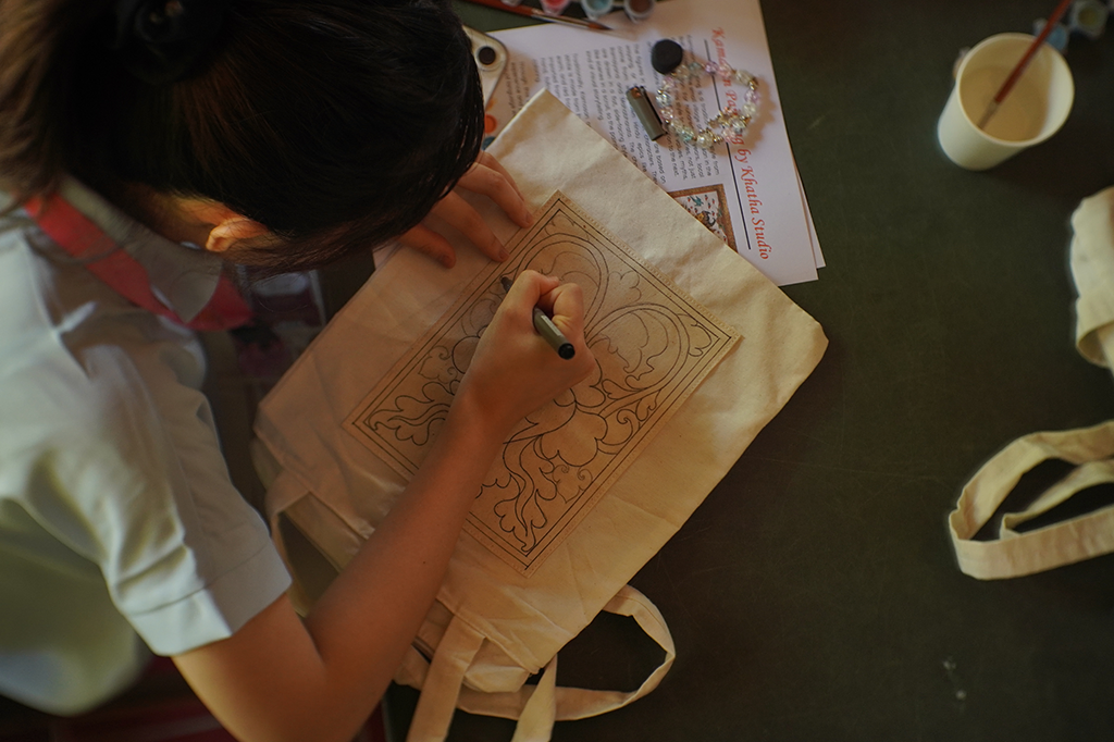 Kamasan Style Painting Class